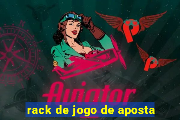 rack de jogo de aposta